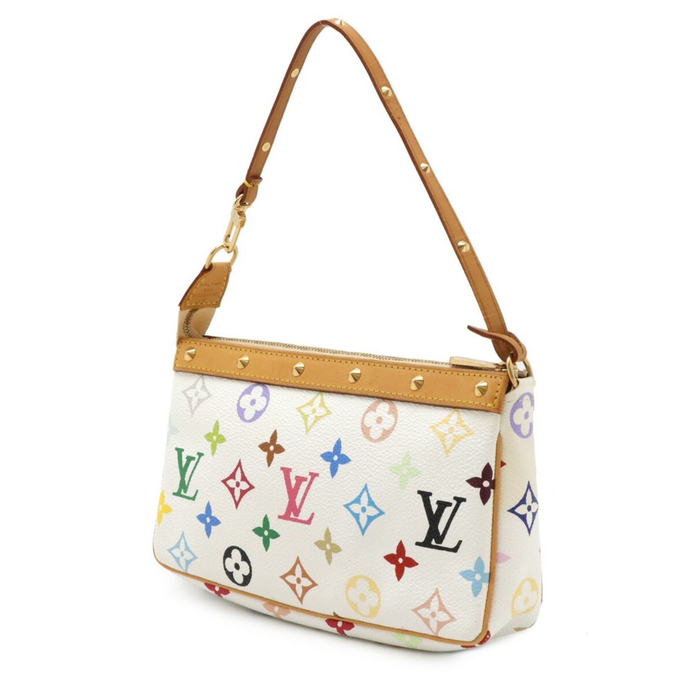 LOUIS VUITTON Louis Vuitton Monogram Multicolor Pochette Accessoires Pouch Ha... - Picture 3 of 7
